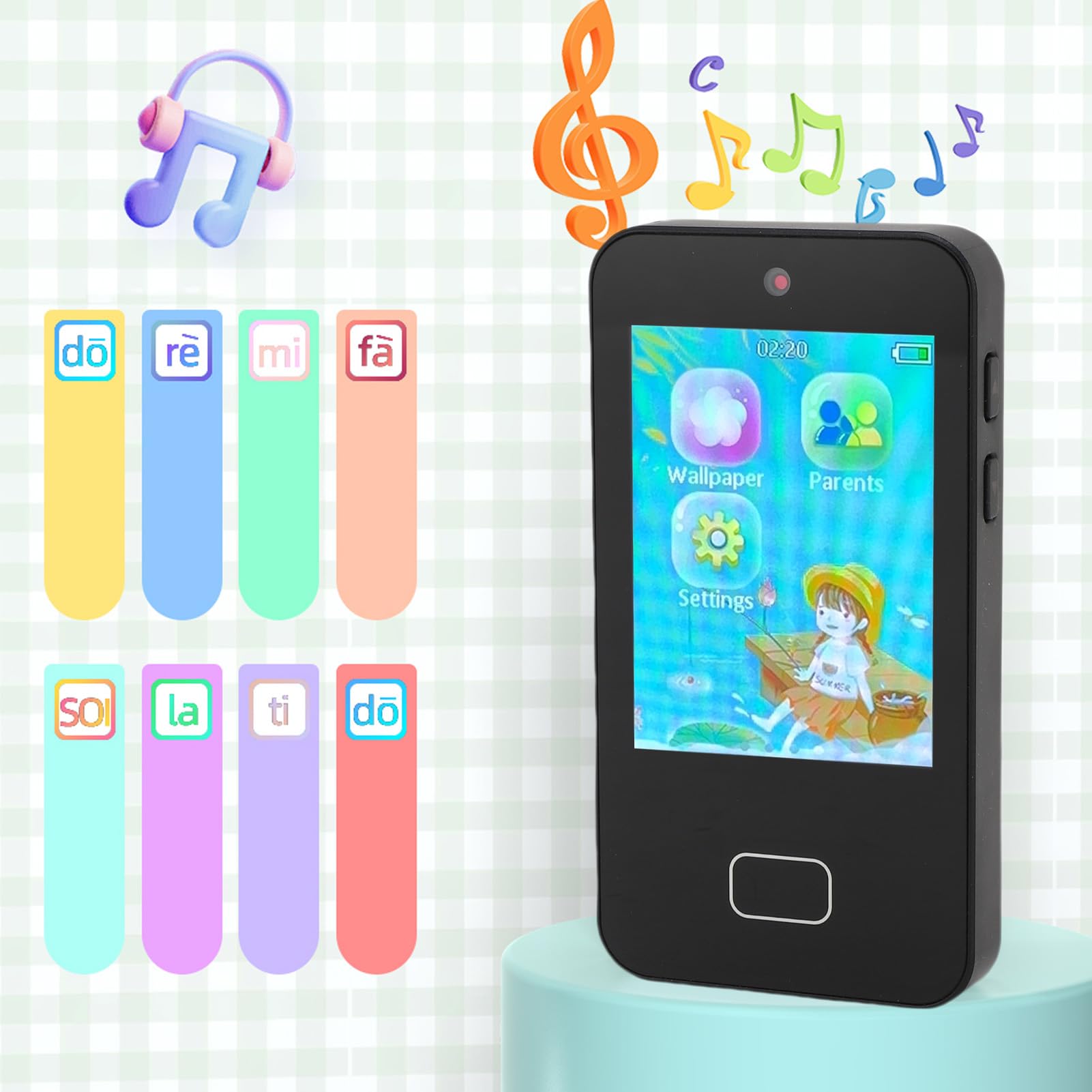 Giocattolo Smartphone per Bambini, Telefono Touchscreen ABS con