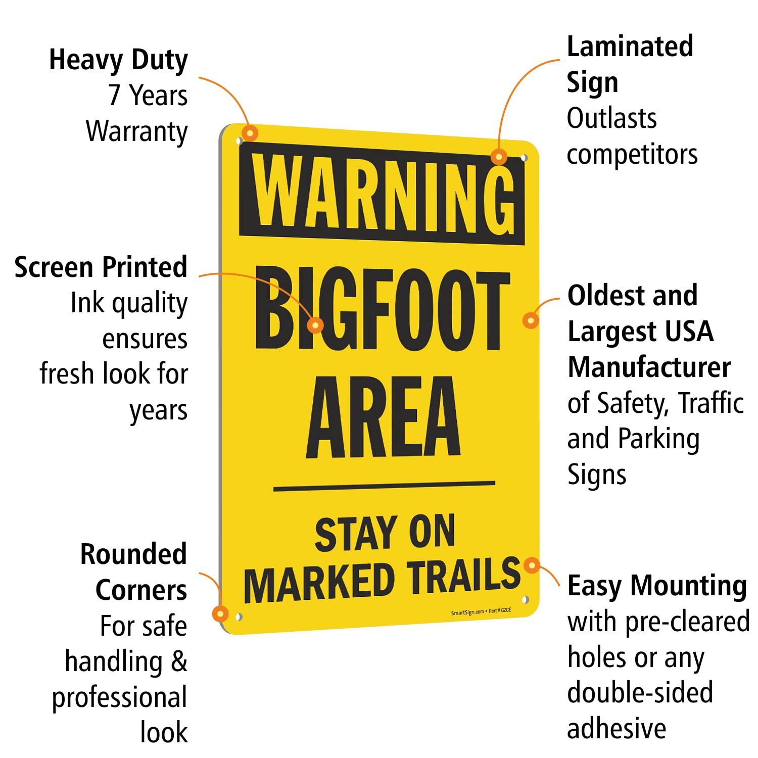 Heavy-Duty 'Warning Keep Out' Sign – Aluminum, Weatherproof, Easy To Read 6 thumbnail image