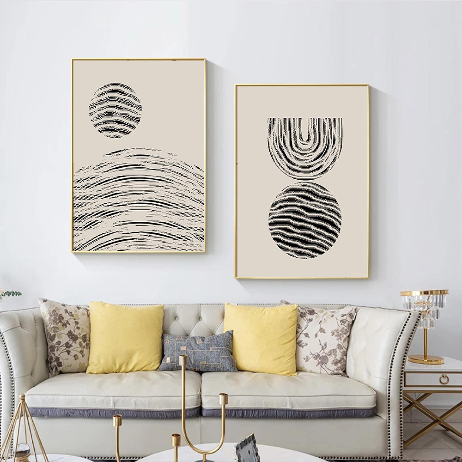 Impression murale de qualité supérieure style minimaliste chic - 8