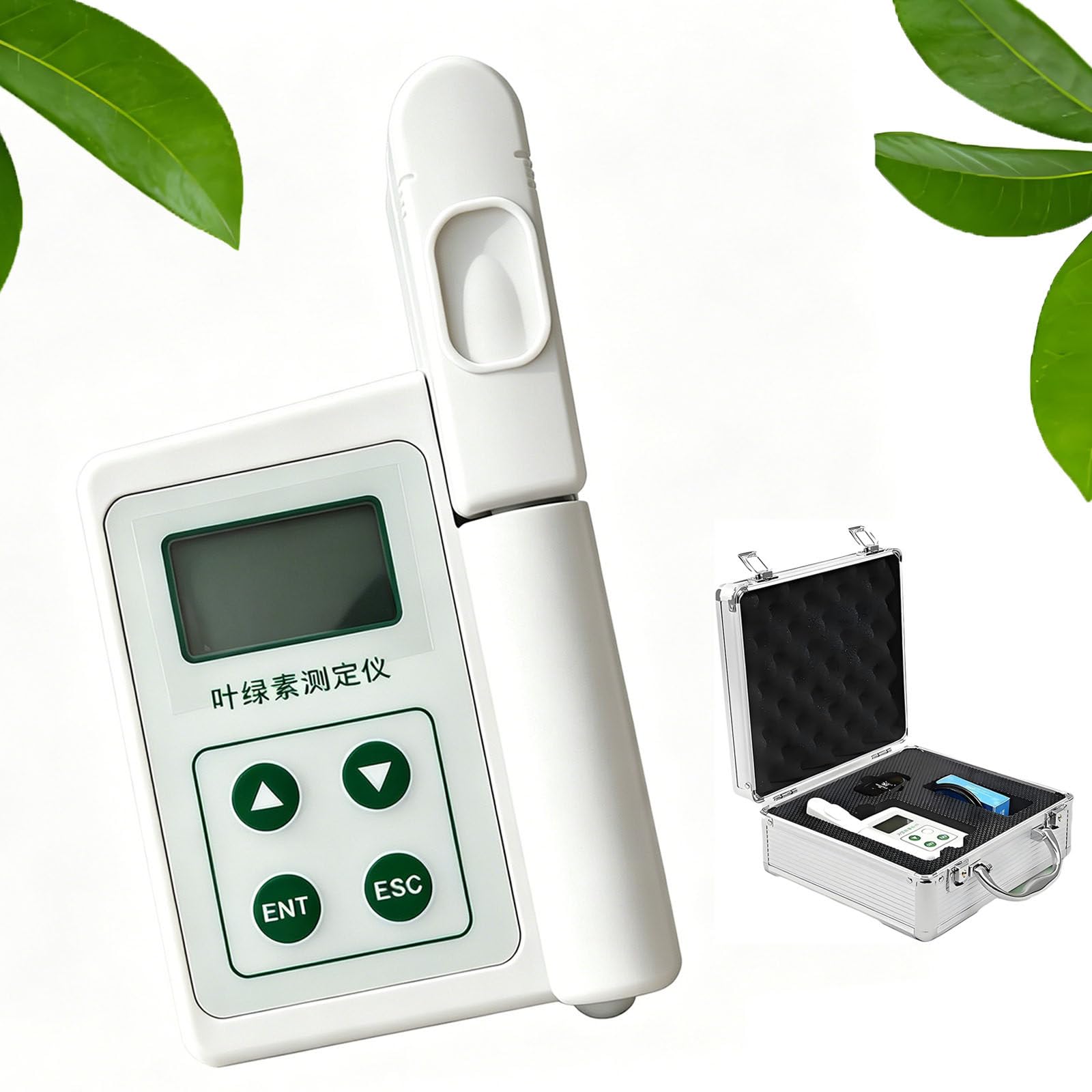 Digital Chlorophyll Meter,Non Distructive Plant Tester,Rechargeable