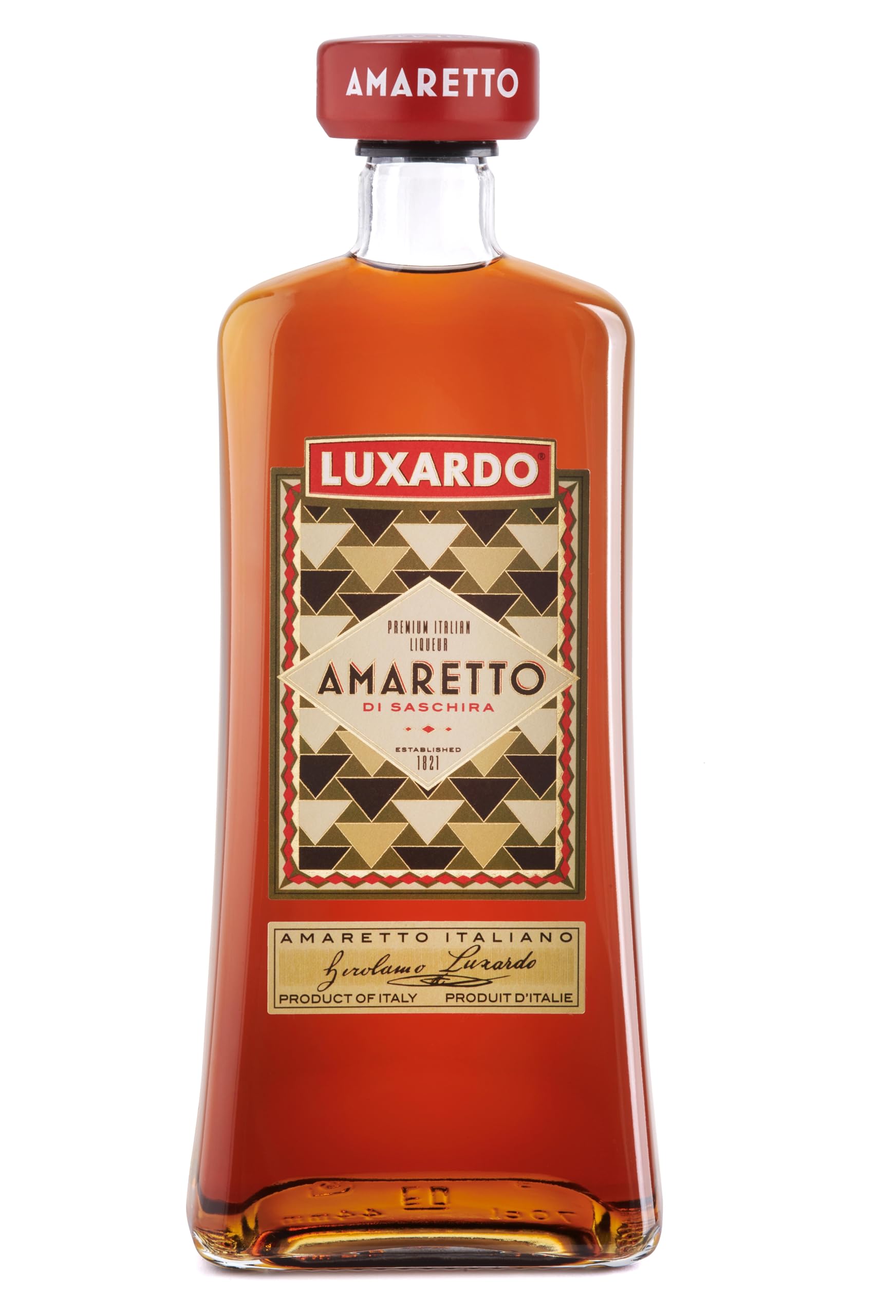 Luxardo Amaretto Liqueur 70cl, 24% ABV | Complex Premium Amaretto | 200yrs of heritage