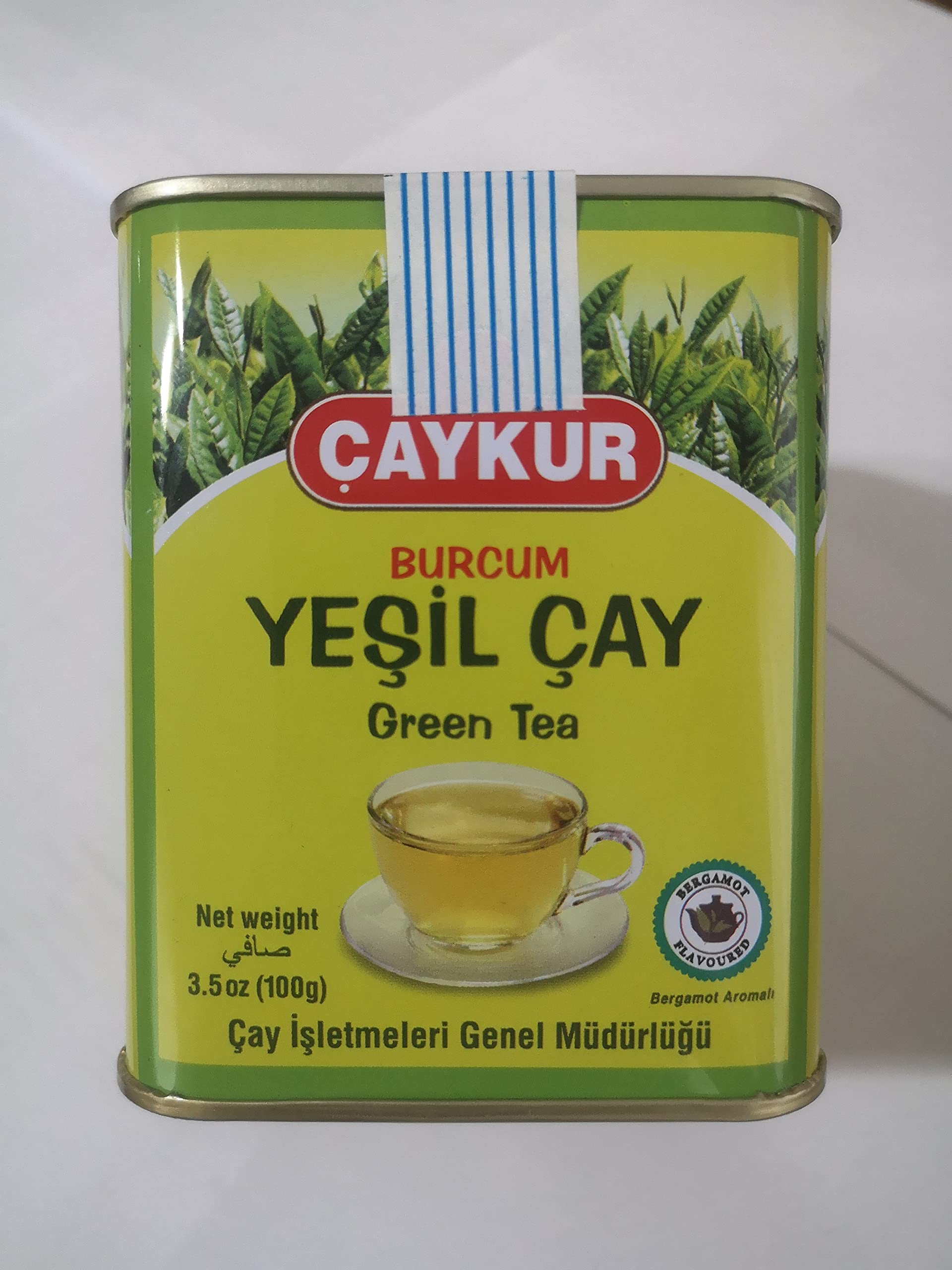 Çaykur Burcum Yeşil Çay Dökme Teneke 100g