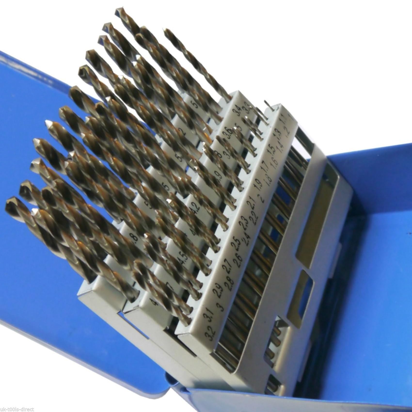 Set di Punte da Trapano da Ingegneria 153pz Hss da 1 A 6mm con Incrementi di 0.1mm
