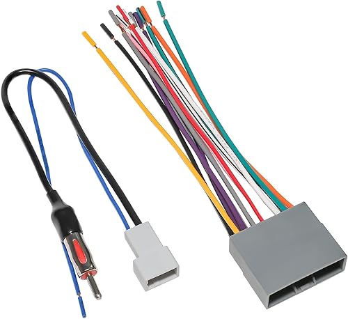 NuIth Conector de arnés de cableado de radio de coche para Honda Civic Odyssey CR-V 2006-2011, 1991-1998 Acura Legend CL RL con adaptador de antena