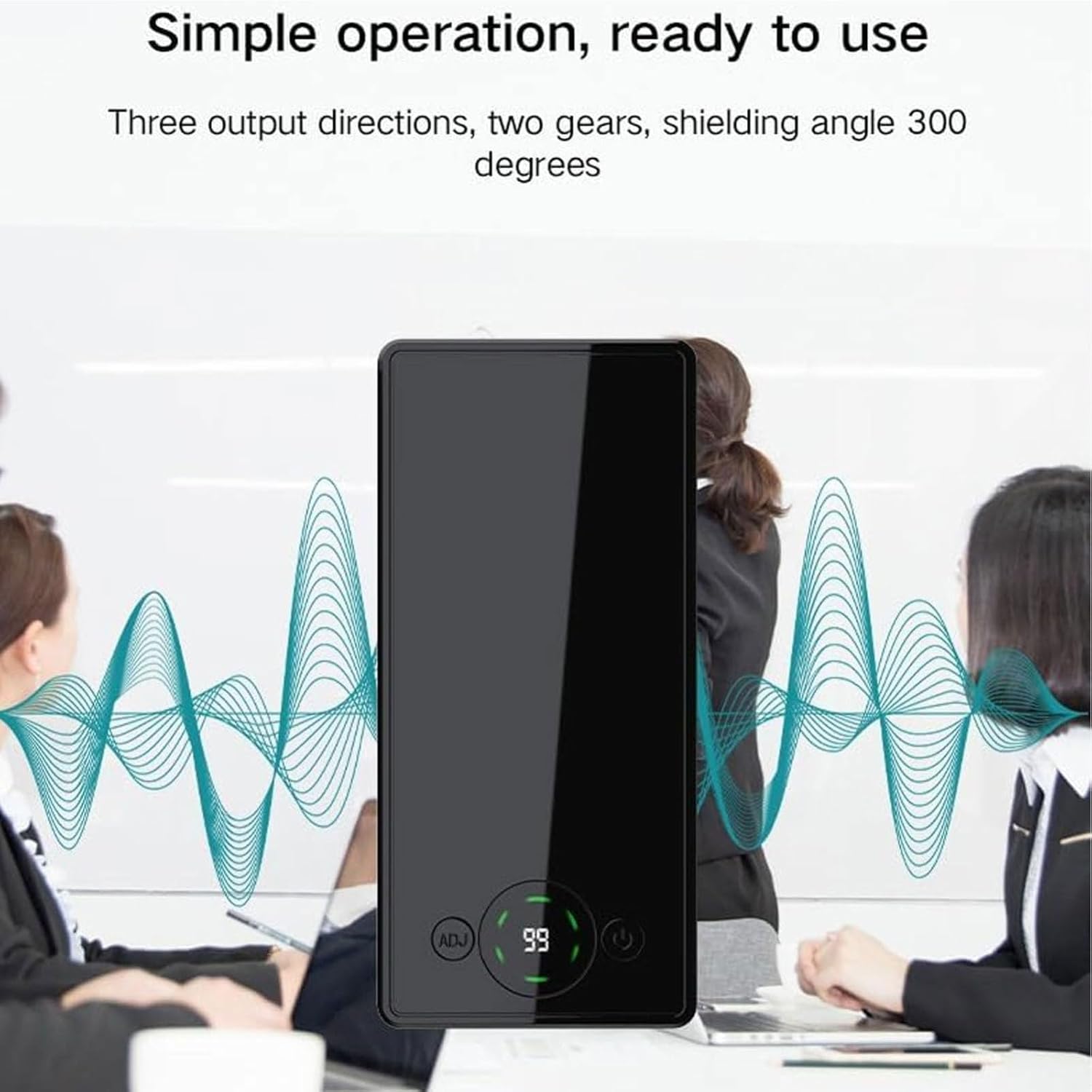 Simple operation of KhUkhu Audio Signal Jammer