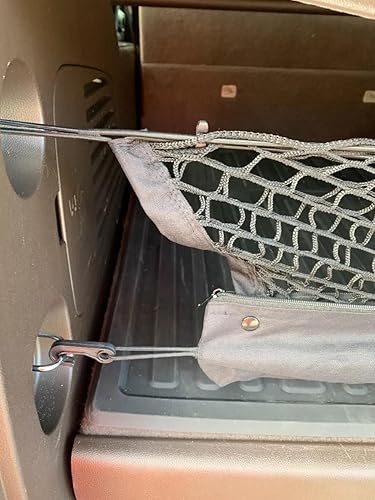 Miniatura 3 de Red de carga organizadora de maletero trasero para Cadillac Escalade 2015-2023 – Red de carga estilo sobre para SUV – Organizador de maletero