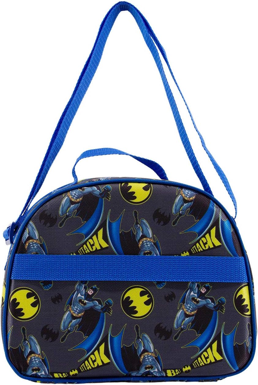 Batman Fist-3D Lunch Bag, Grey - Image 3