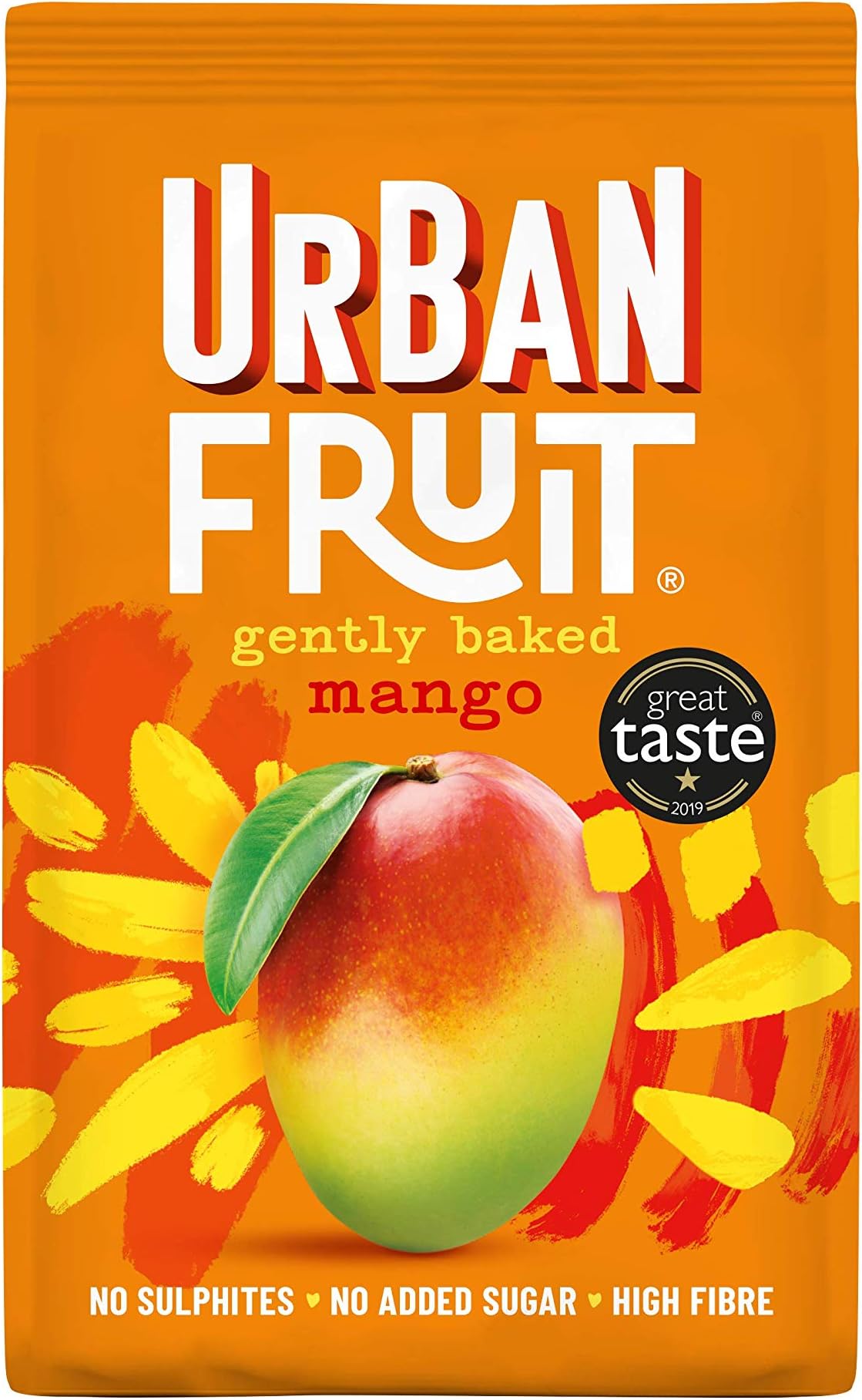 URBAN FRUIT Mango - Gently Baked Fruit - No Added Sugar - Healthy - Vegan - 100G