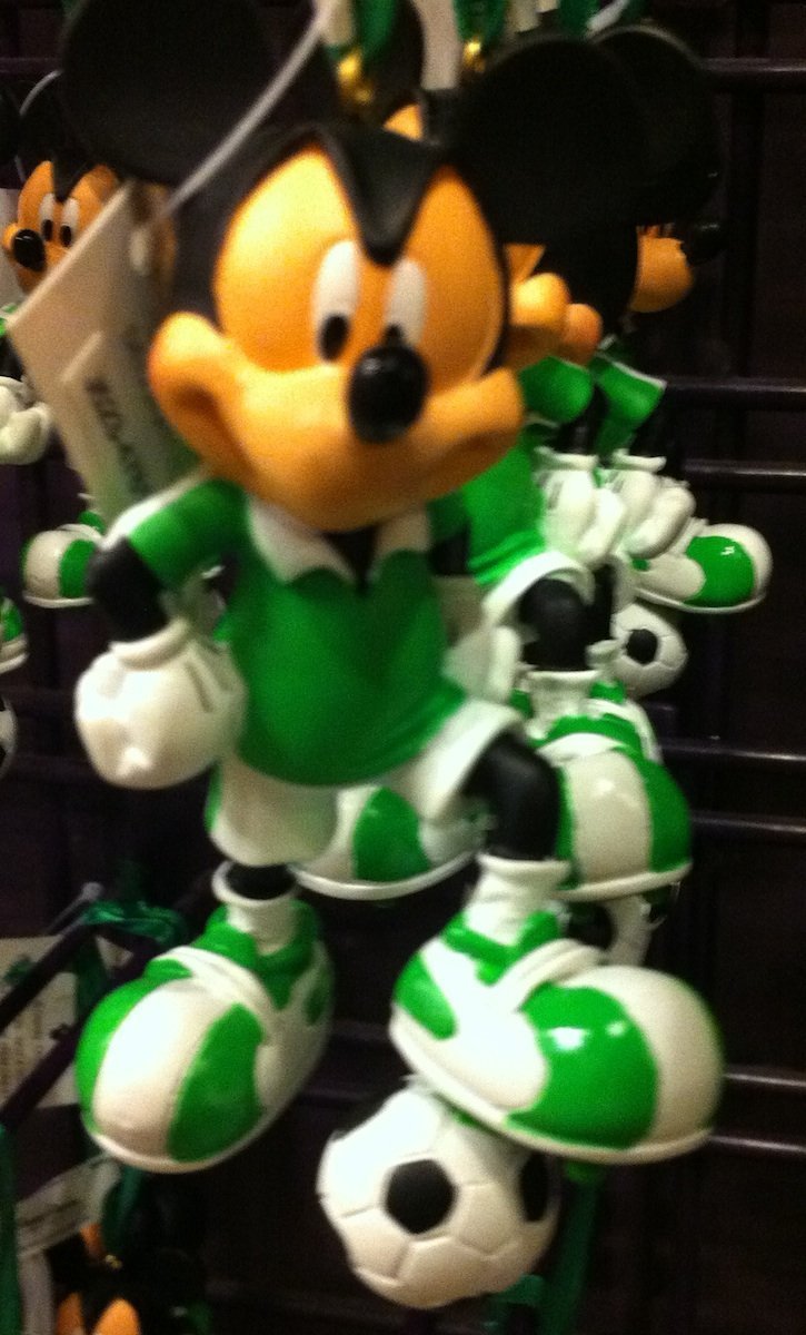 Figurine Mickey Mouse foot Disney décoration de collection