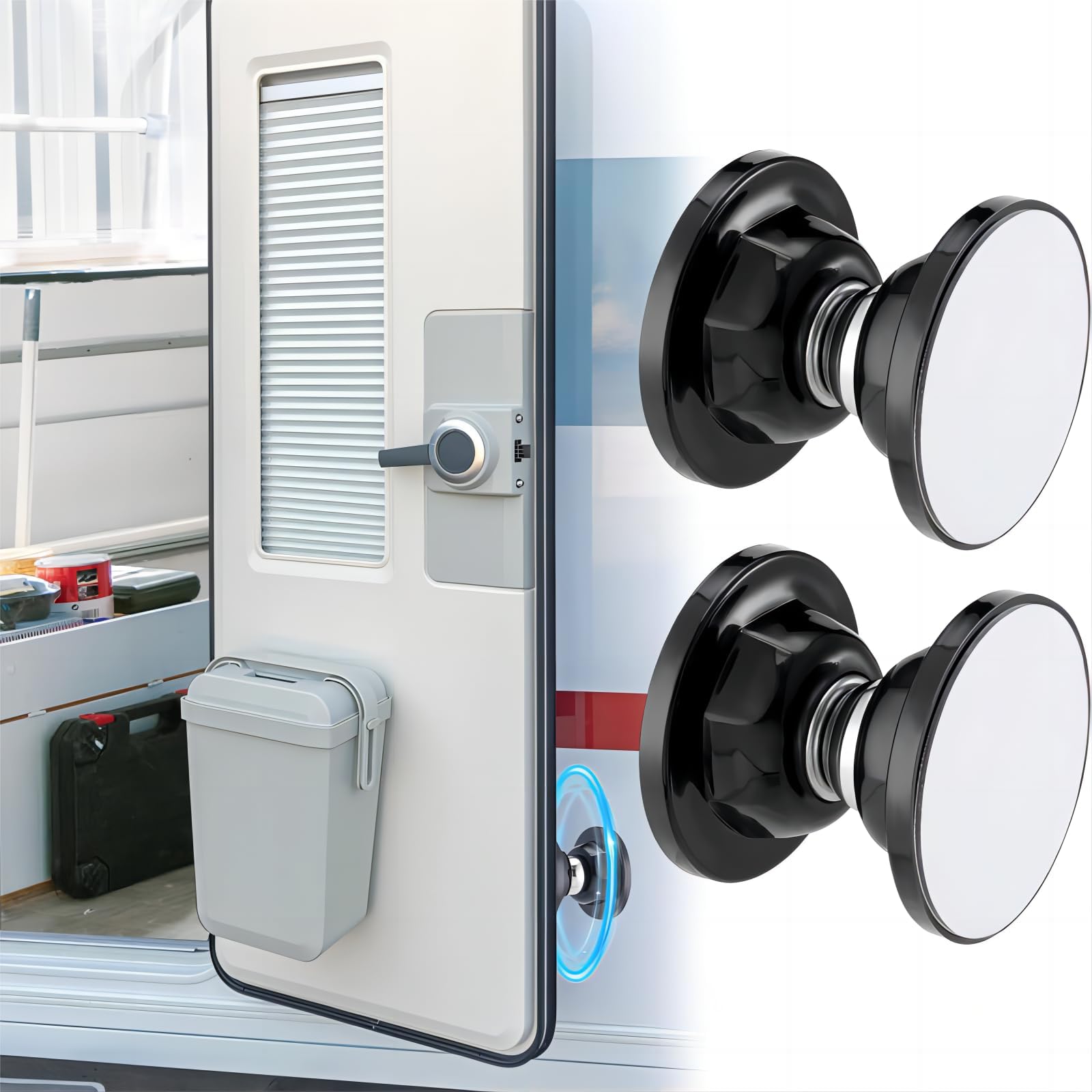 2 Pcs RV Door Holder Baggage Door Catch Latch to