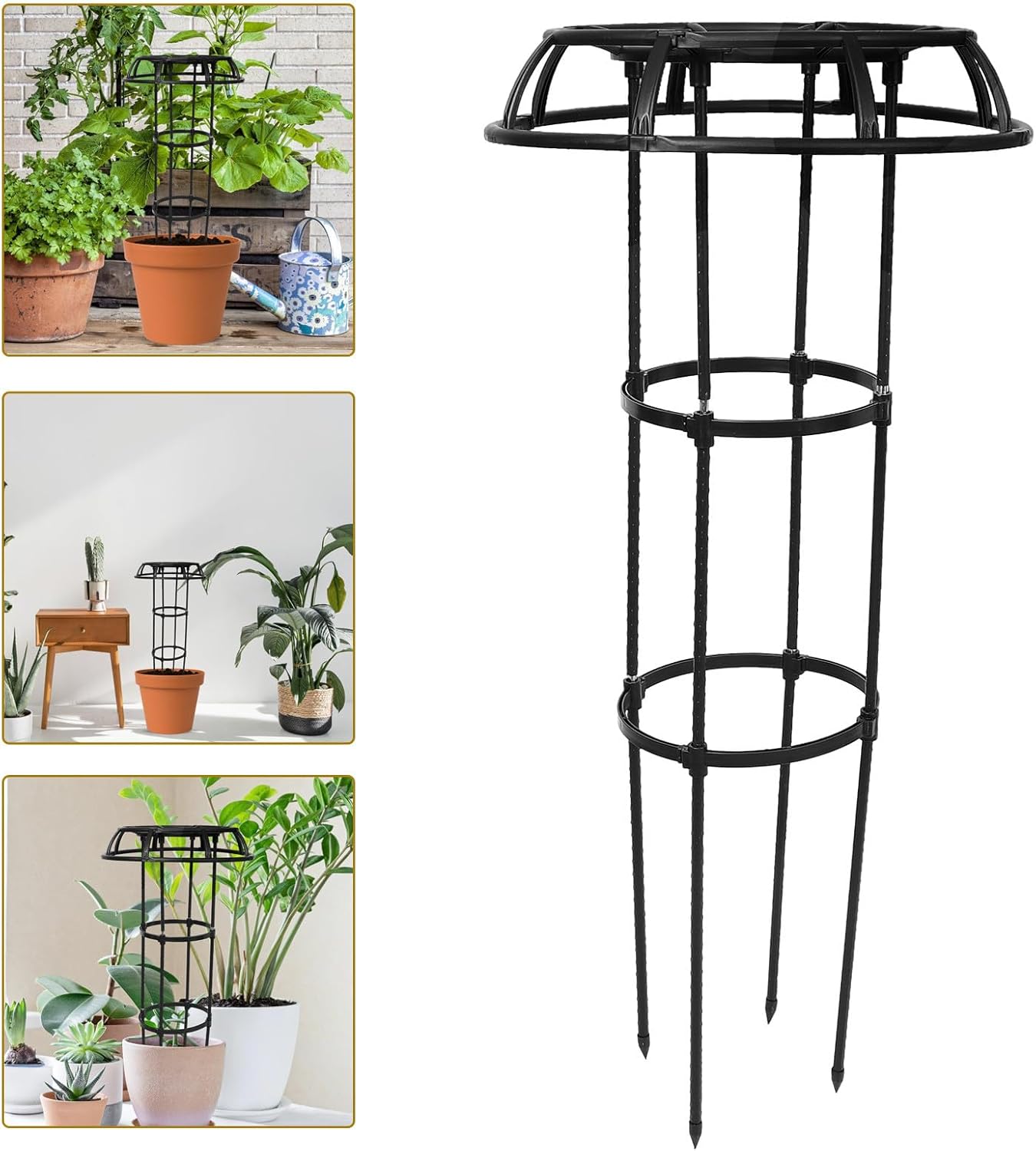 Plant Trellis for Potted Climbing Plants Φ25.4cm X 105cm Garden Decorative and Growing