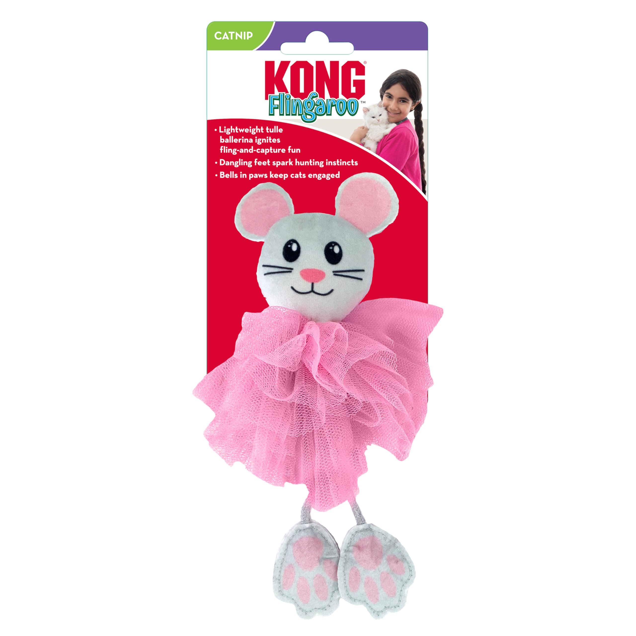 ぬいぐるみ tregatti222 Amazon.com : KONG Flingaroo Tutu Catnip Cat Toy, Assorted