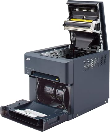 DNP QW410 4.5-inch Dye-Sublimation Professional Event Photo Booth Printer Essential Bundle with 4x6- Digital Media, 2 Rolls (300 Total Prints), Slinger Case