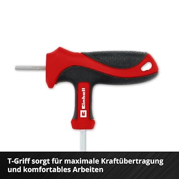 Einhell 6-Piece T-Handle Screwdriver Set