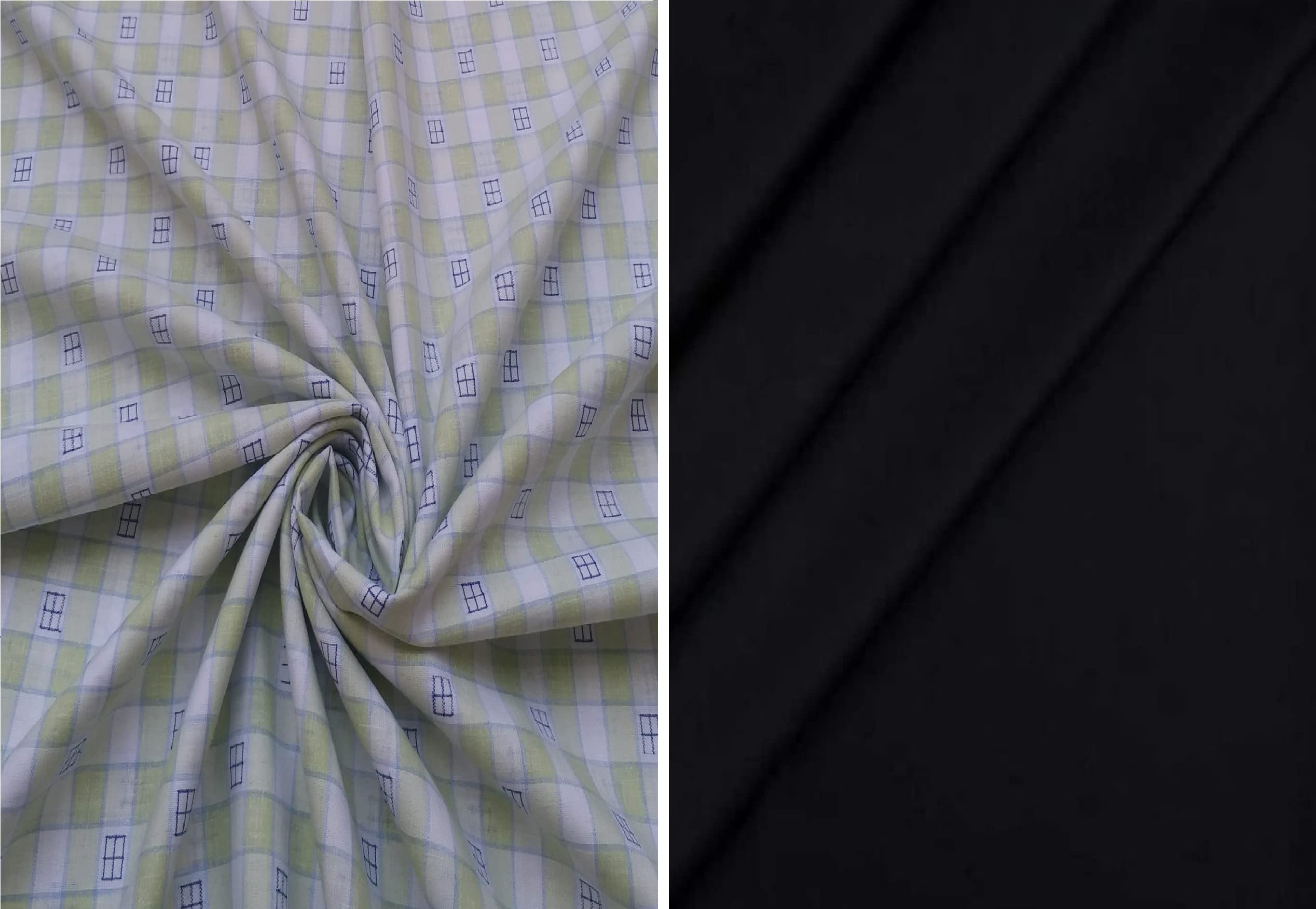 Pri & Su CottLinns Combo fo Cotton Printed Shirt Fabric 7000047 & Trouser 90009-image-9