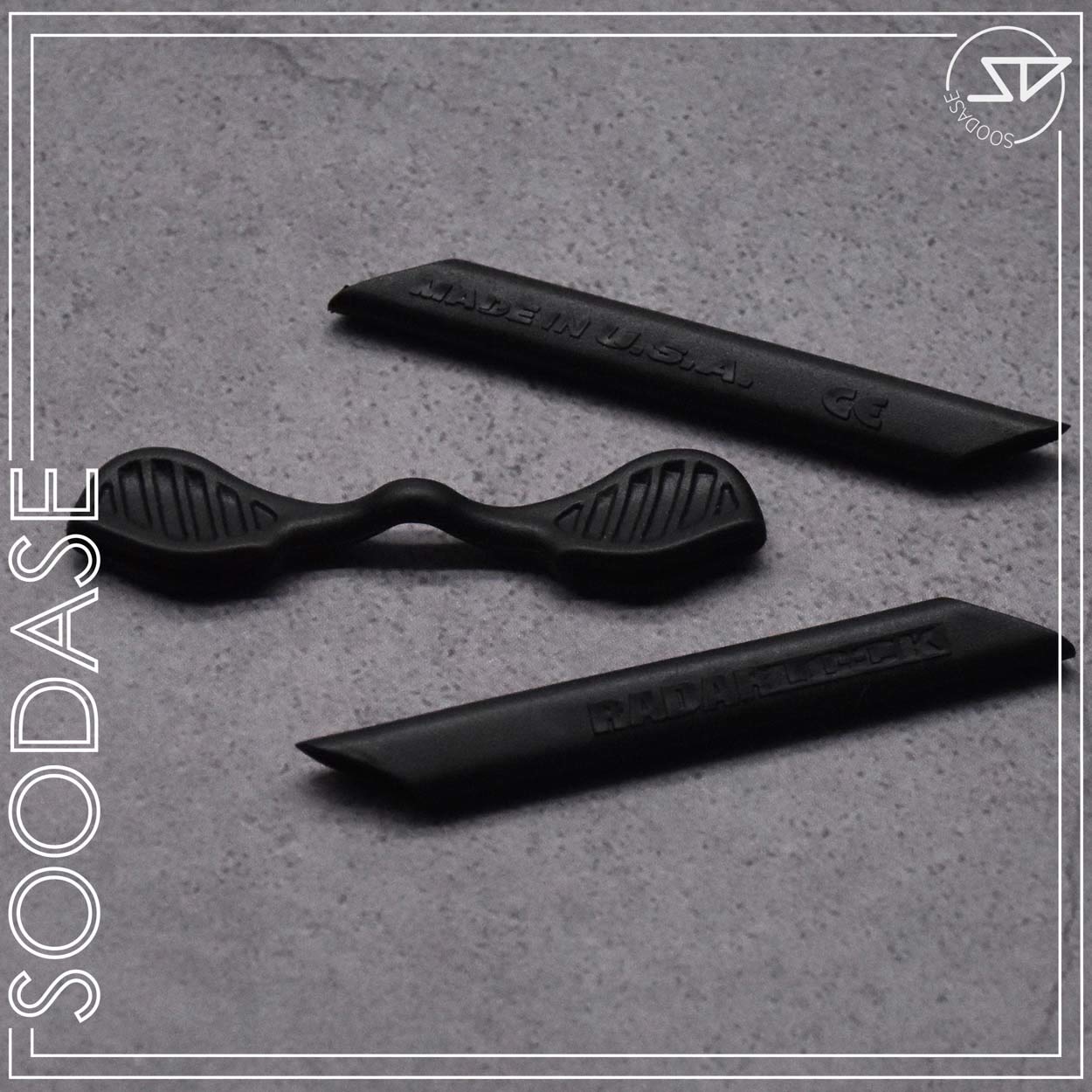2 PCS Kit gommini di ricambio in silicone Per Oakley Radarlock Path/Pitch/Edge Series Occhiali da sole