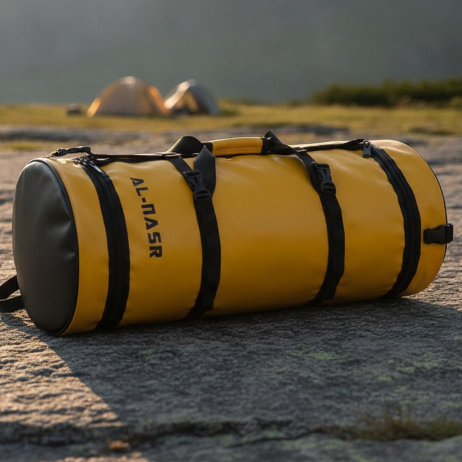 Amagogo Sac d'escalade Extérieur à de Spéléologie de Montagne de Matériel à Bretelles Rembourrées et Poignée Fixation Externe pour Outils Convient, 38L