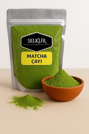 SELKUR Matcha Çayı 50GR(ORJİNAL SAF MATCHA-MAÇA ÇAYI)