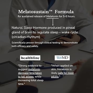 Lavender Pillow Spray for Sleeping - with 3mg Melatonin & Roman Chamomile (1200+ Sprays) | Natural & Non Habit Forming Deep Sleep Pillow Spray, Melatonin Sleep Spray for Adults