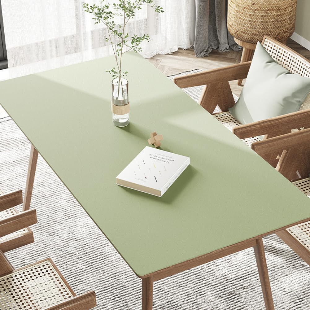 Tappetino da scrivania impermeabile in pelle ecologica in poliuretano, antiscivolo, per ufficio, casa, scuola, scrivania, grande, tappetino per computer portatile, tappetino per mouse esteso (017,90 x