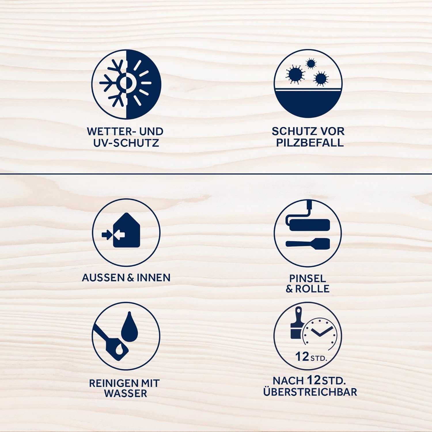 zbs24 Bondex Wetterschutzfarbe für Außen, atmungsaktiv, bis zu 10 Jahre Wetterschutz, extreme Deckkraft, einfache Verarbeitung, für Holz, inkl. 3-teiliges Pinselset (achatgrau RAL7038, 3 Liters)