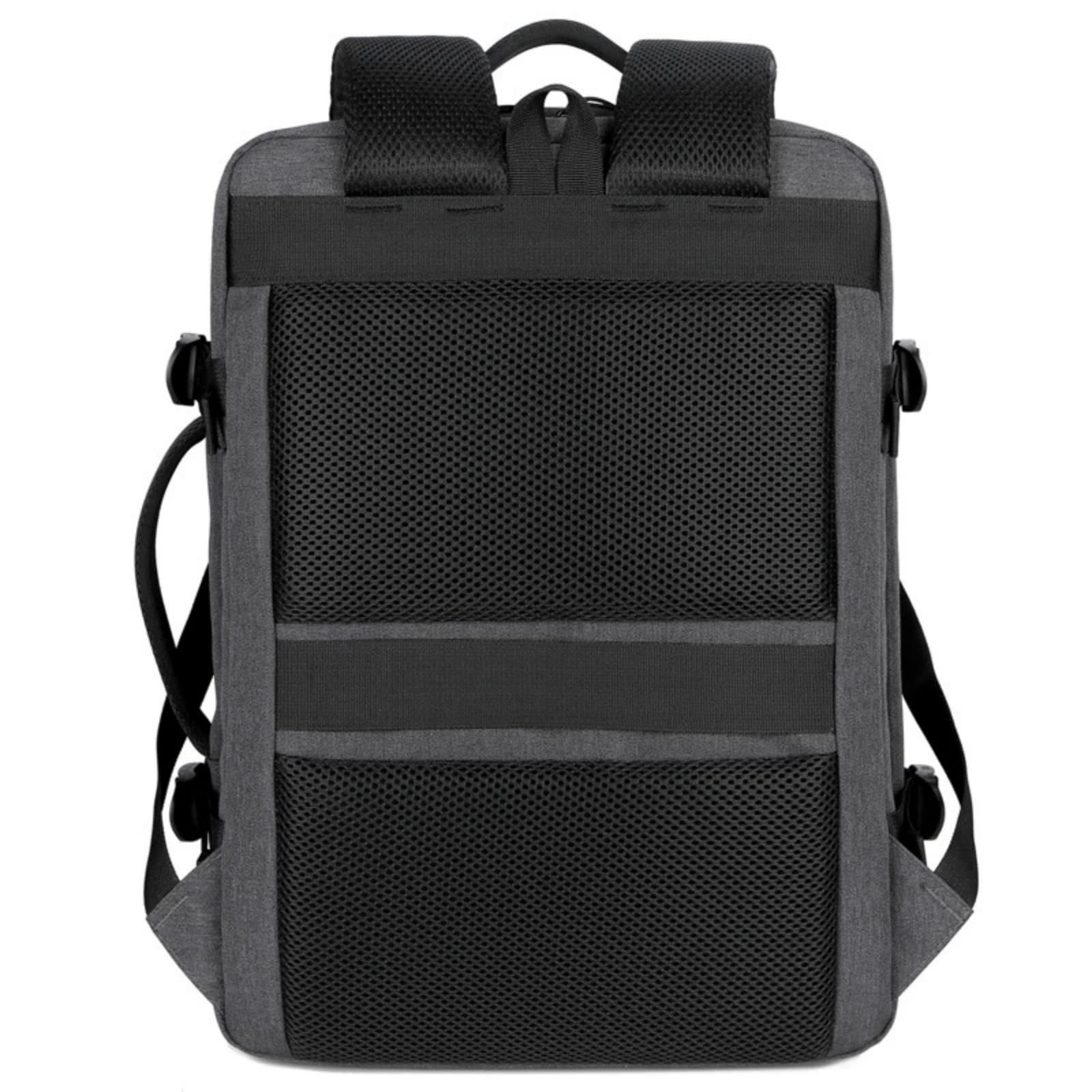 Mochila escolar Zaino per Laptop Aziendali di Grande capacità con Porta Ricarica, da Viaggio Resistente all'Acqua Viaggi Lavoro