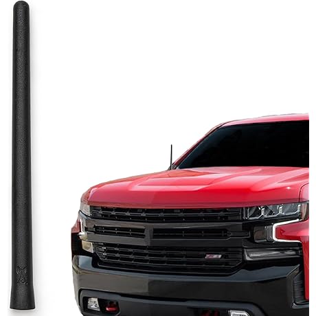 AntennaMastsRus Antenna Mast Replacement for Chevrolet Silverado 1500 (2006-2024)