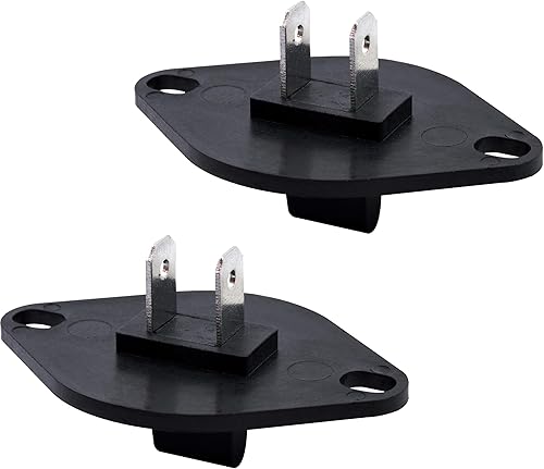 Miniatura 1 de 134587700 Termistor de control de secadora compatible con secadora Frigidaire Kenmore Electrolux 1156925 134216500 AP3866842 PS1149368 (2 piezas)