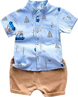 Conjunto de roupas infantis shorts de cor sólida conjunto de roupas para meninos 0-24 meses conjunto para meninos