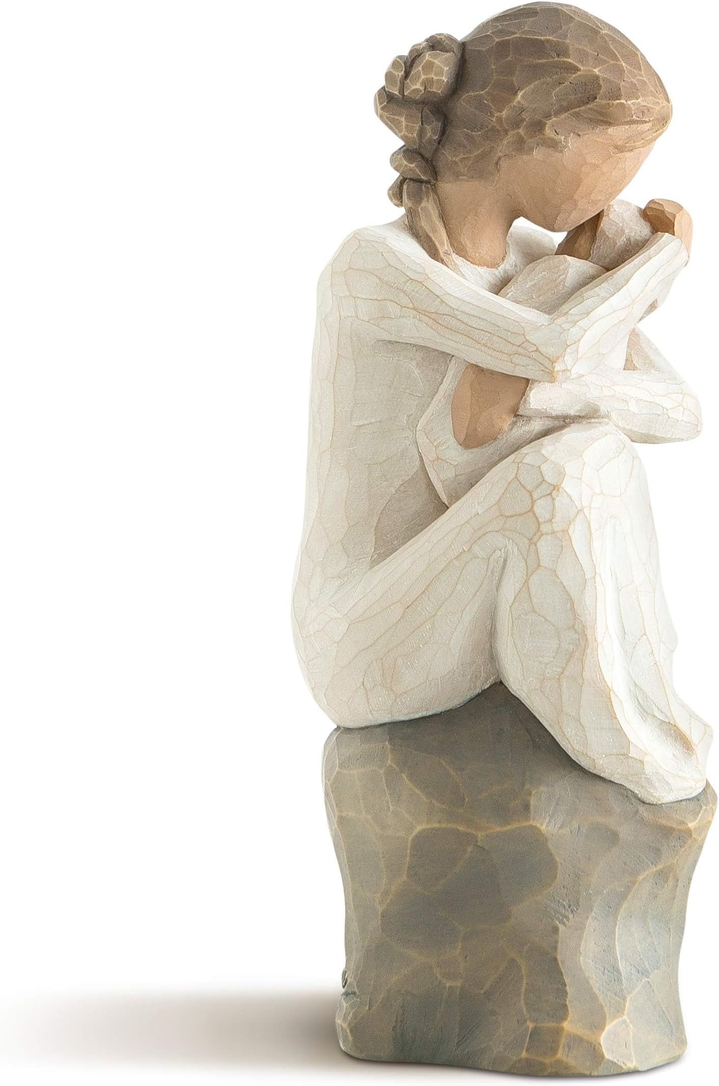 Willow Tree Guardian, Love and Protect Thee Forever, A Gift to Celebrate New Beginnings, New Families and The Love Between Parent and Child, Grandparent and Child, Sculpted Hand-Painted Figure