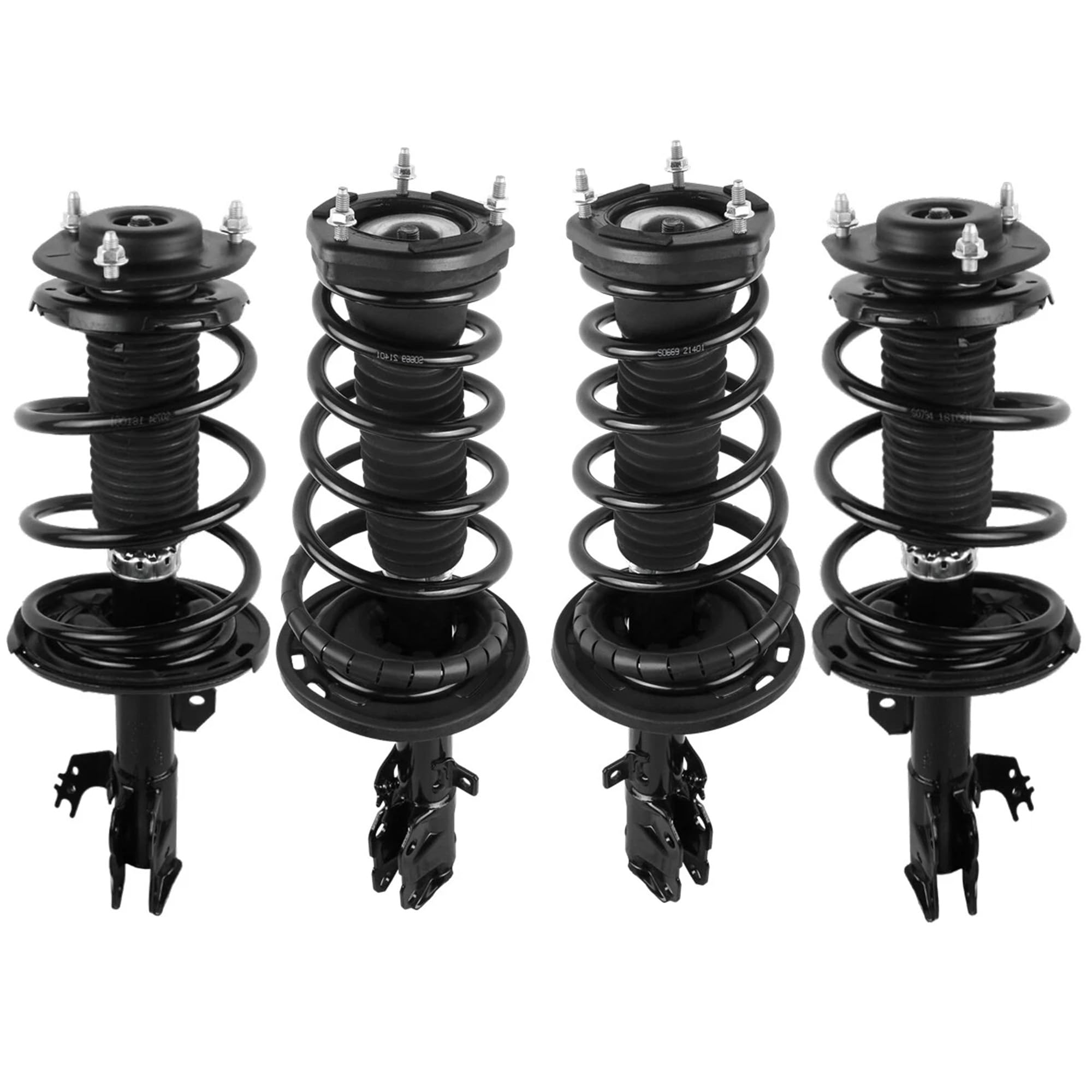Photo 1 of MOSTPLUS Complete Strut Assembly & Shock Absorber Compatible for 2012-2017 Toyota Camry, Front and Rear, Coil Spring 4PCS