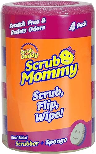 Scrub Daddy – Scrub Mommy – esponja exfoliante doble cara, absorbente