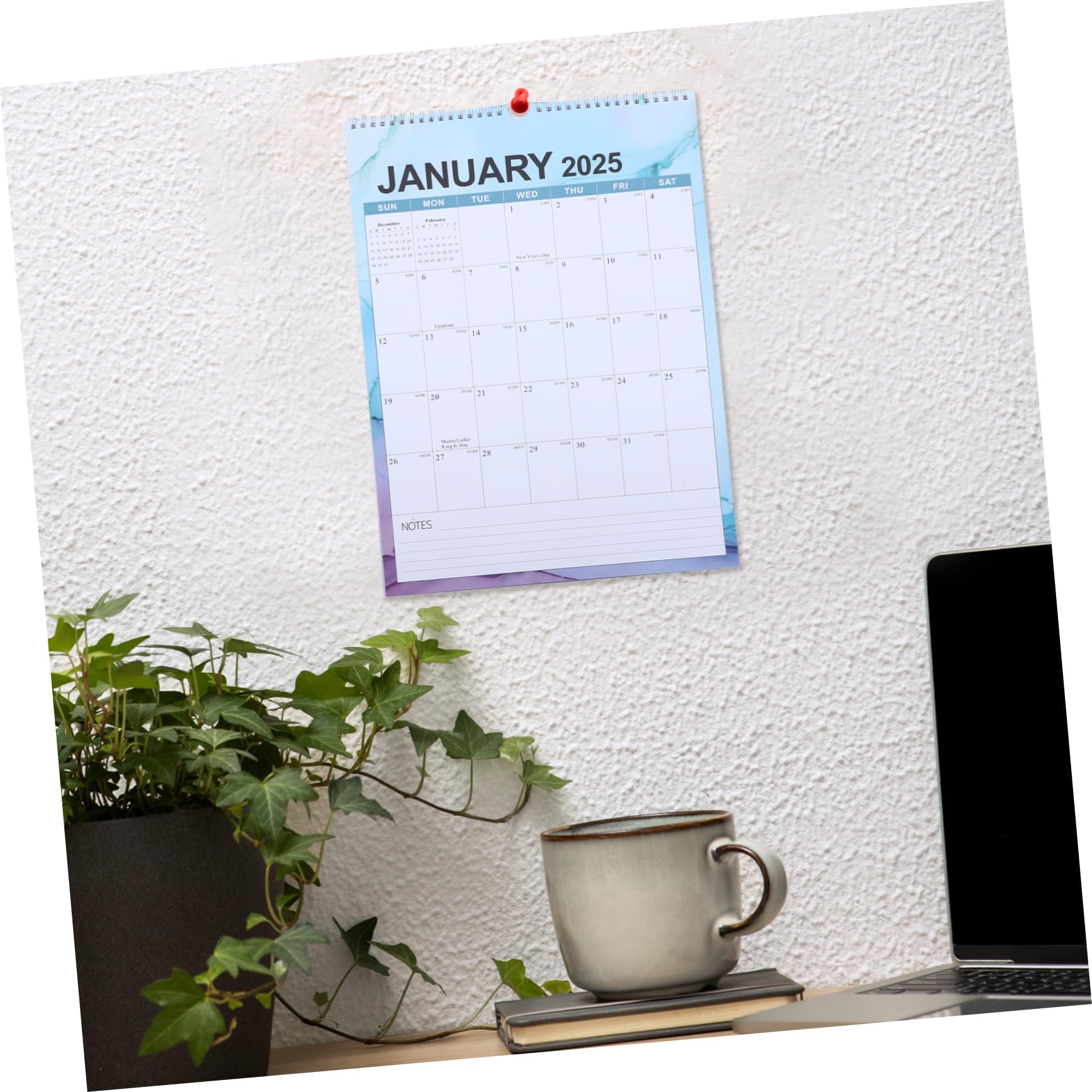SHINEOFI 3 Pz calendario countdown obx calendar festività moderno appeso muro Carta
