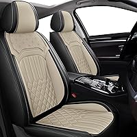 Vista 8 de TTX LIGHTING Fundas para Asientos de Coche Juego Completo Compatible con Nissan Frontier 2007-2024 2025 Protector de Asiento de Cuero Impermeable