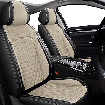 TTX LIGHTING 5 Seat Cover for Kia NIRO 2017-2022, Faux Leather | Custom Fit Waterproof Non-Slip Durable Full Coverage Airbag Compatible Easy Install Padded Comfort Easy Clean 5 Seat