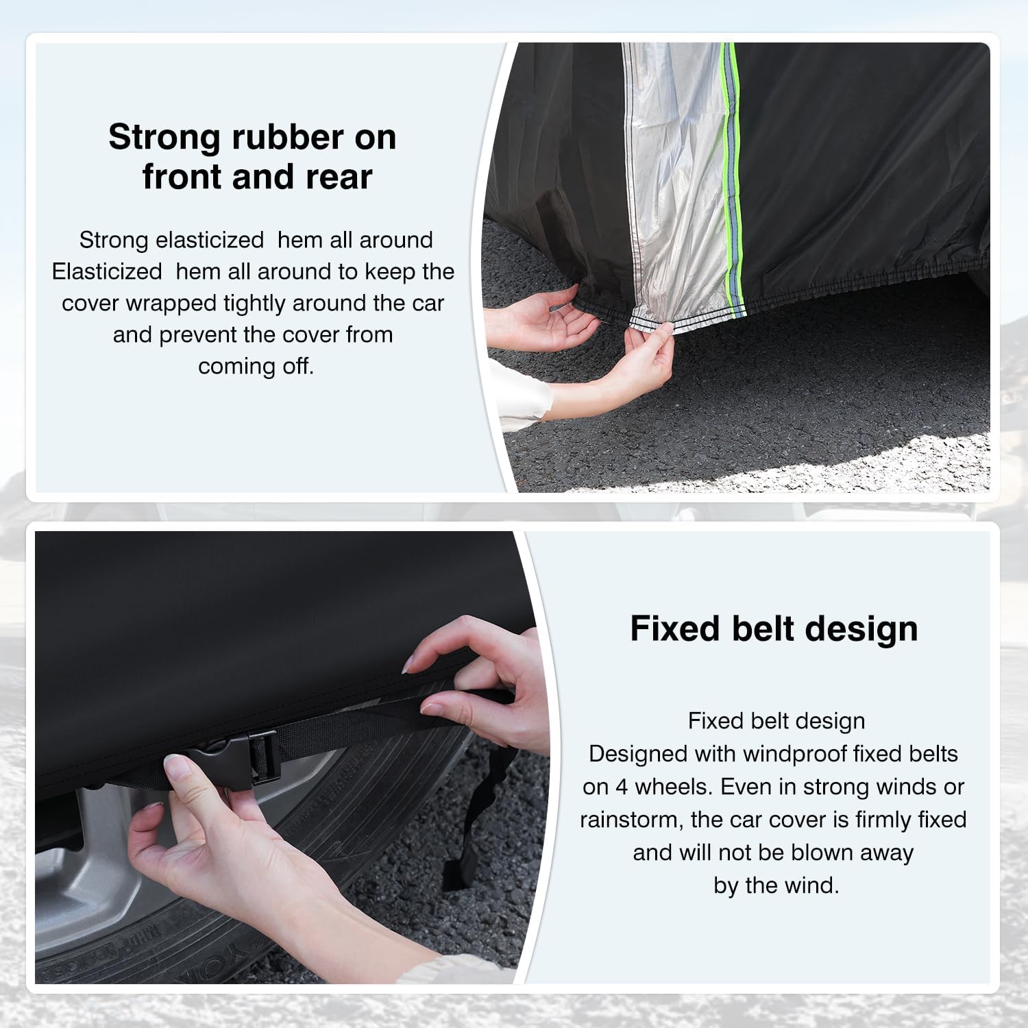 Cartist 420d Car Cover Fits for Toyota RAV4 1994-2025 2026 SUV Car Cover for Rav4 Accessories Outdoor Waterproof — view 5