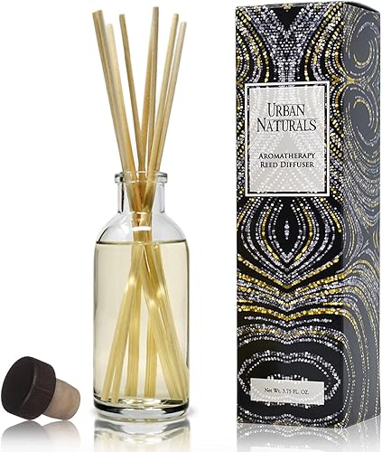 Vista 19 de Urban Naturals Lemongrass Verbena - Juego de difusor con varillas aromáticas Colección de aromaterapia (Refresh + Renew) Mind & Body Ambientador