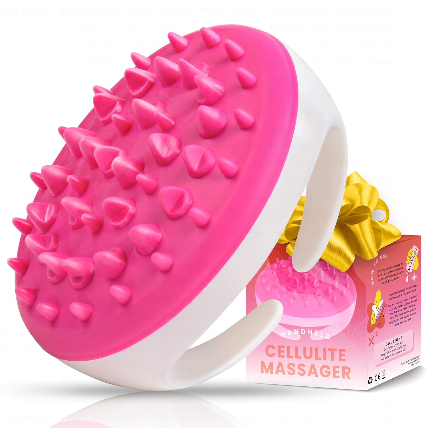 Scala Silicone Anti Cellulite Massager, Body Shower