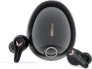 mifo FiiTii HiFiDots aptX Lossless Wirless Earbuds, Bluetooth 5.3 Adaptive Active Noise Cancelling Earbuds,HiFi Stereo Ear Bud with Fast Charging Function,1D+2BA Drivers with APP Control Earphones