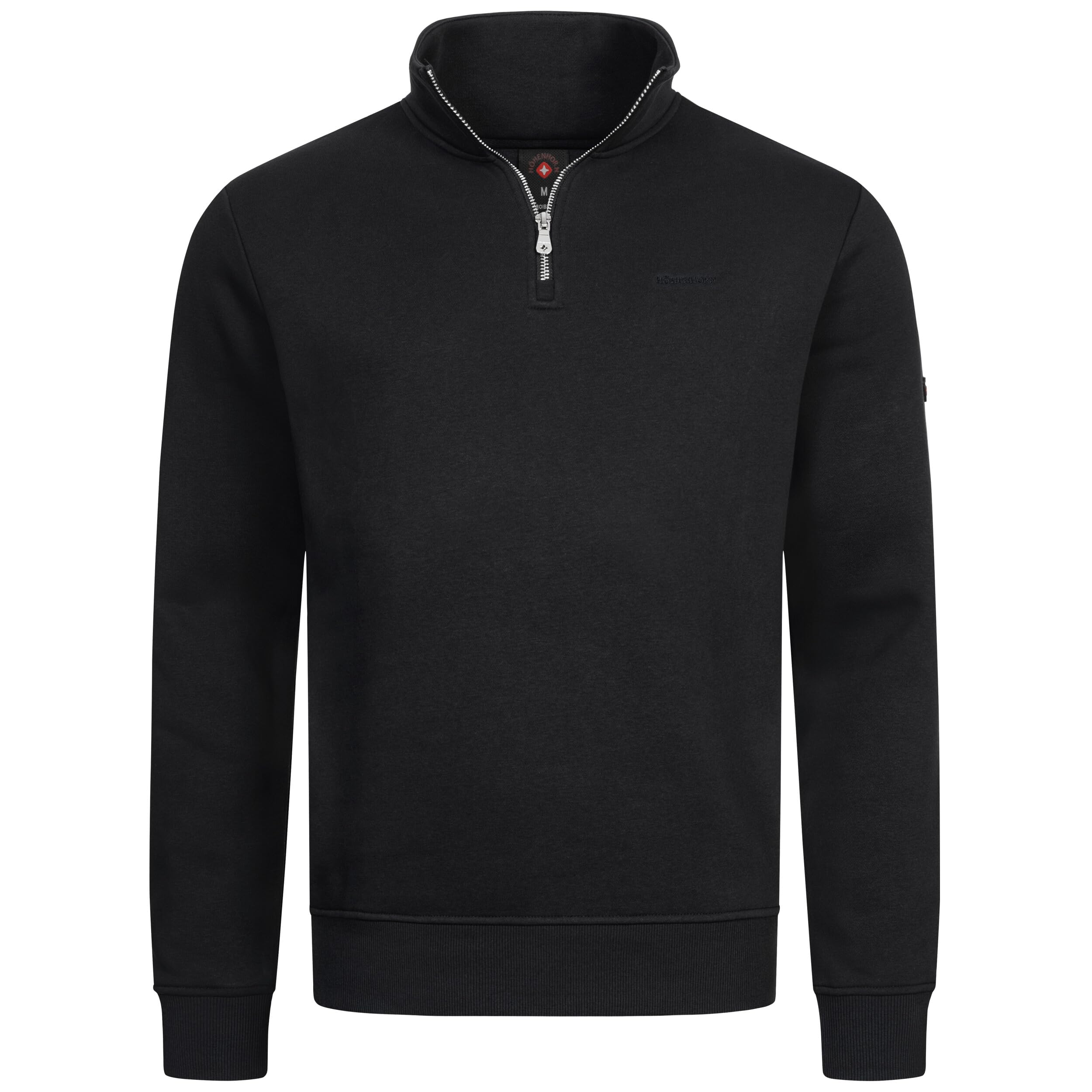 Höhenhorn Troiberg Sudadera con Cremallera de 1/4 para Hombre, Troyer con Cuello, Azul, 3XL, Azul, 3XL