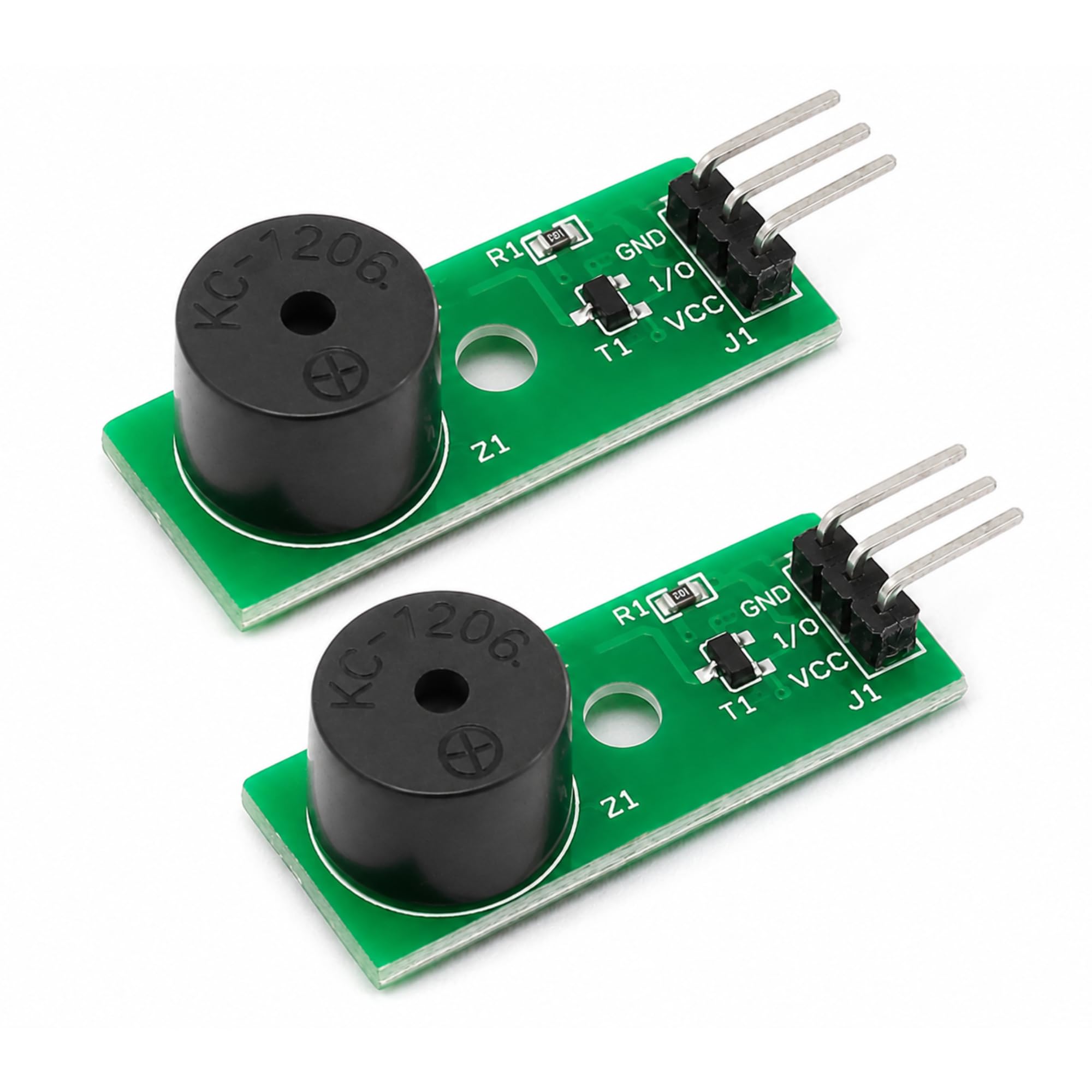 Passive Buzzer Module for DIY Electronics Projects Compatible with 3.3V & 5V Systems | Audio Alarm Sounder for STEM, Robotics & Microcontroller Applications (Pack of 2)-image-40