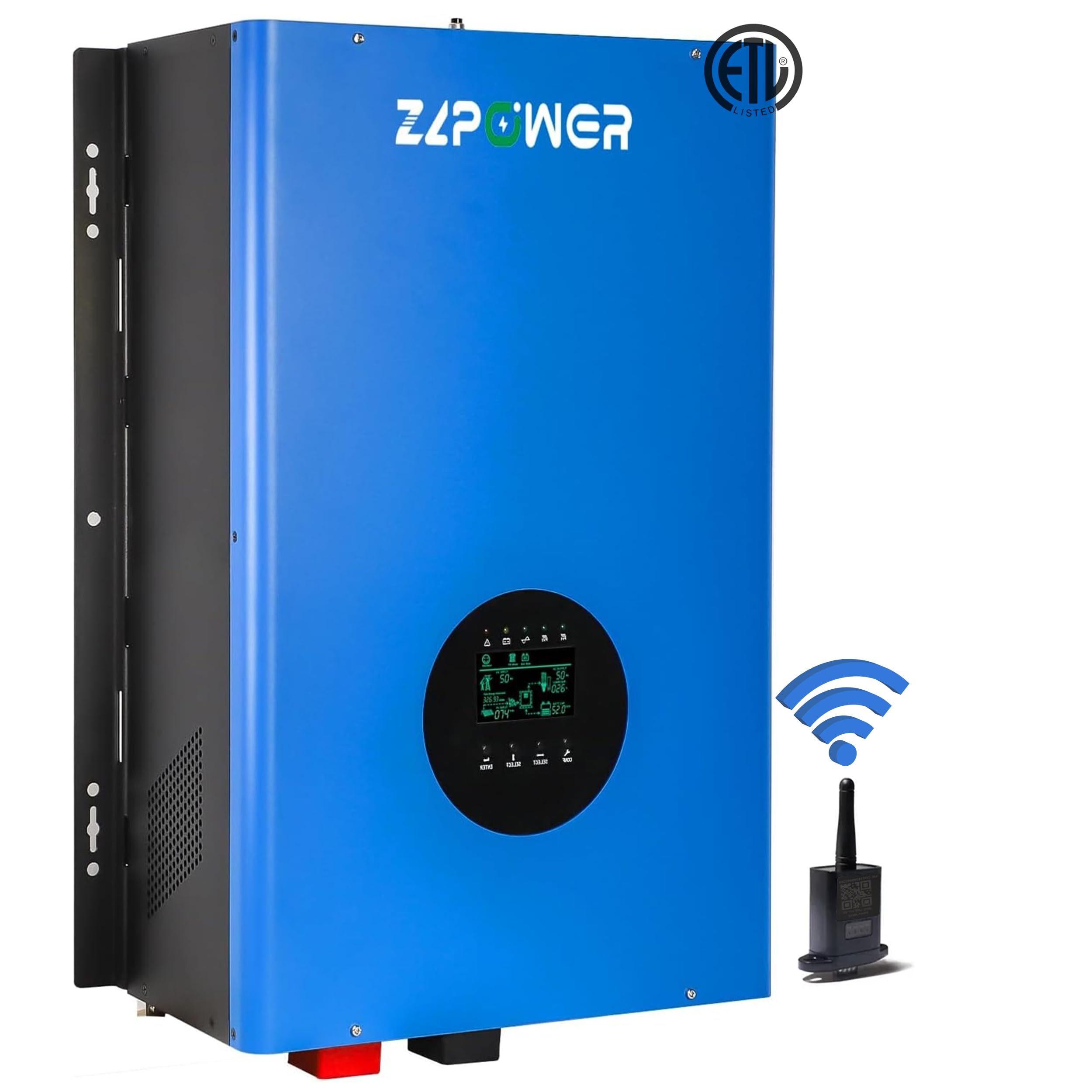 Amazon.com: ZLPOWER 12000W 48V Hybrid Solar Inverter, 36000W