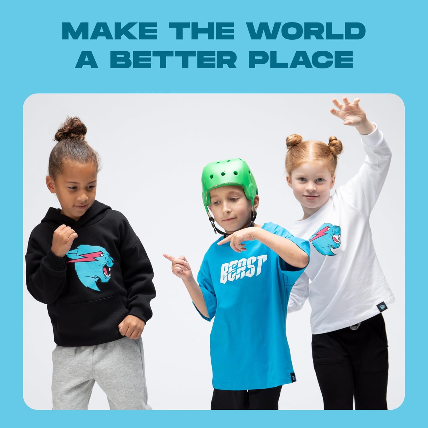 MrBeast Kids Hoodie, Brushed Kids Fleece, Mr Beast Logo Design Kids Sweatshirt for Boys and Girls, Gifts for Kids - Image 6