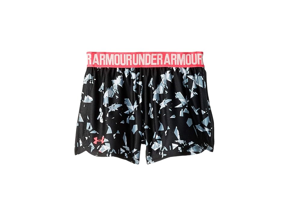 

Under Armour Kids Shattered Play Up Shorts (Toddler) (Black) Girl's Shorts