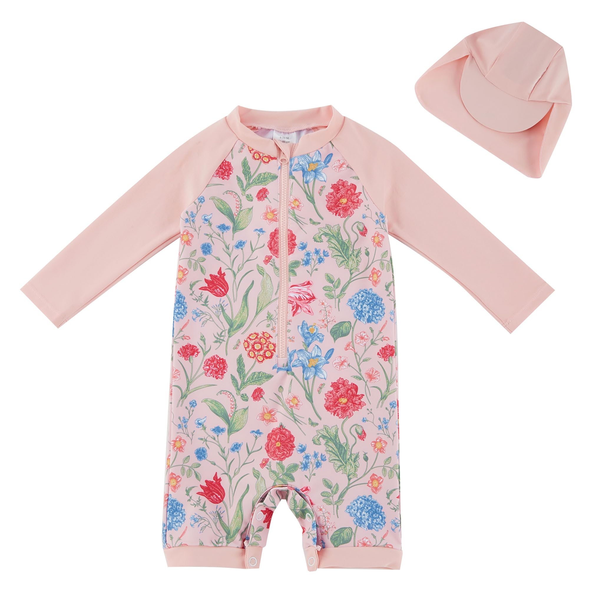 UMELOK Baby Girl Swimsuit Infant UPF 50+ Bathing Suit Size Months