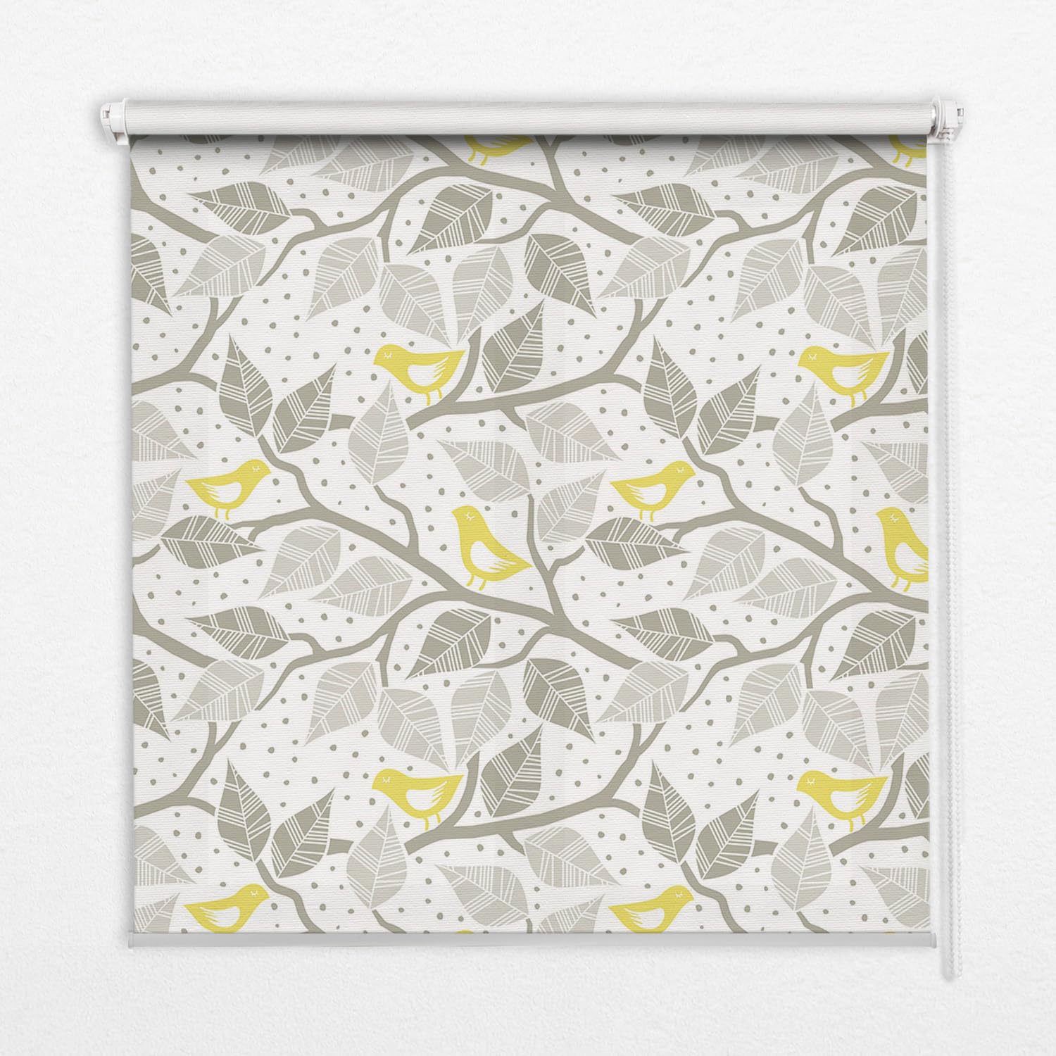 Store occultant sans perçage Tulup 60x180 cm, des finitions soignées et un motif élégant