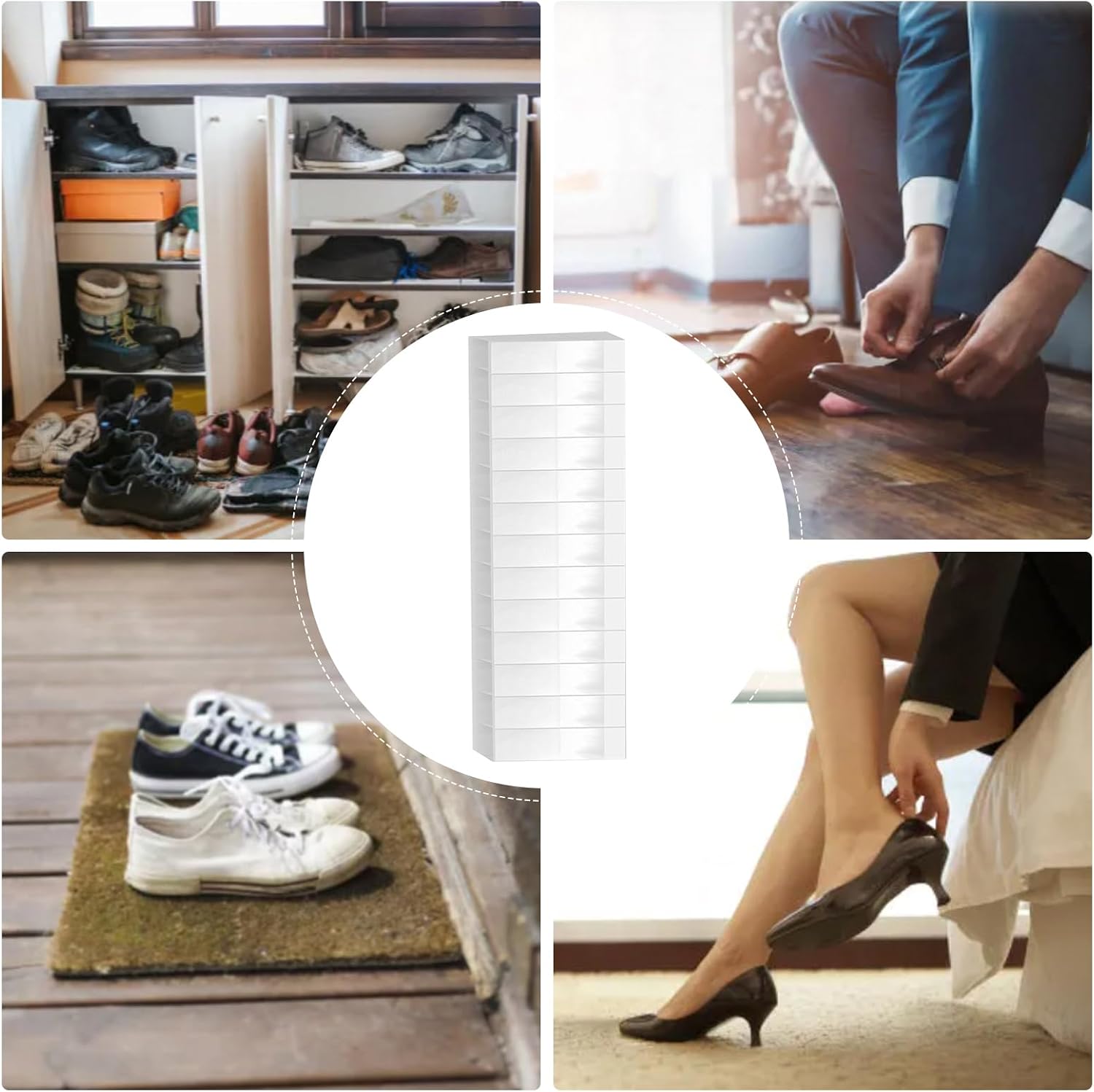 Over Door Shoe Organizer 26 Pockets Hangable Rack