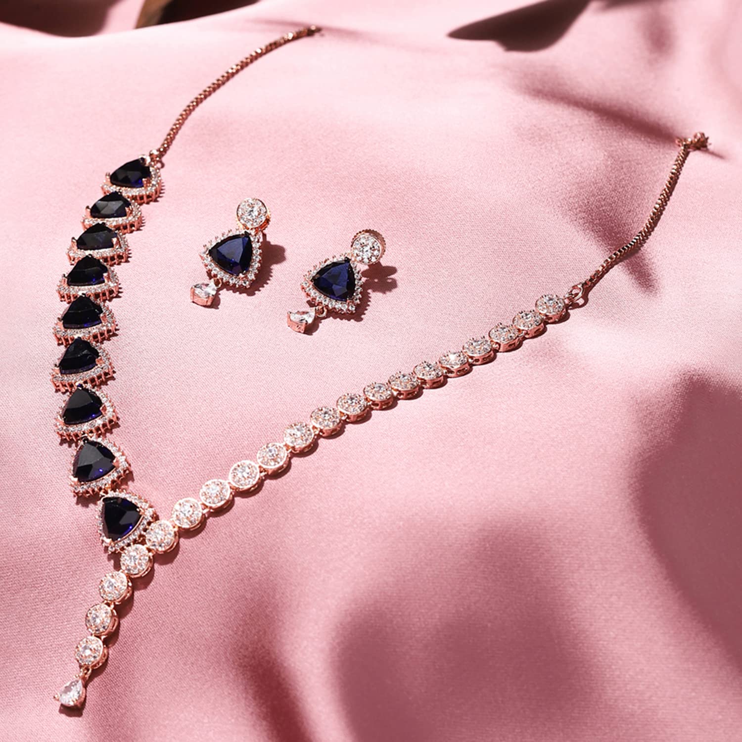 Elegant Brass Necklace Sets