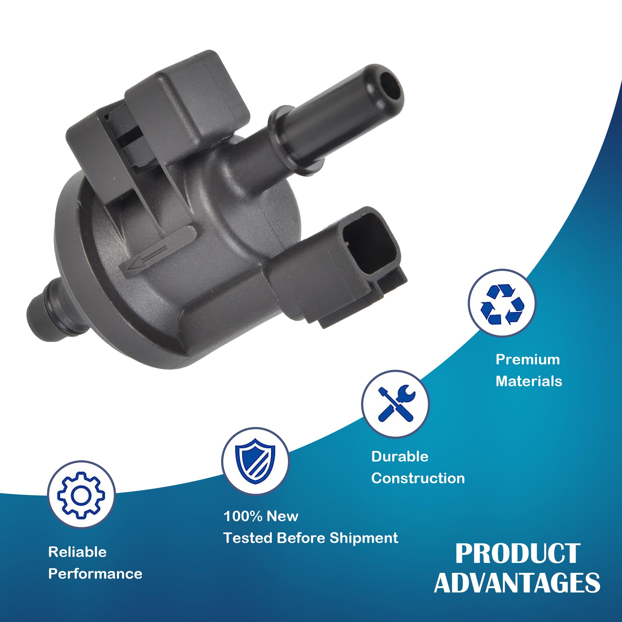 Emission Control Valve F2GZ-9D289-A Vapor Canister Purge Valve ...