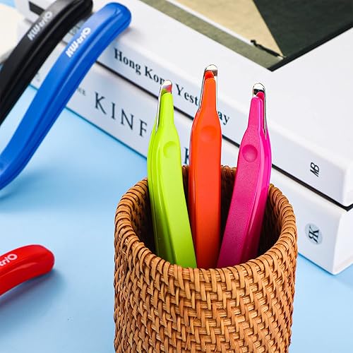 Miniatura 5 de Removedor de grapas magnéticas, 24 unidades, extractor de grapas a granel, extracción de bolígrafo, herramienta de Navidad, regalo de goma para